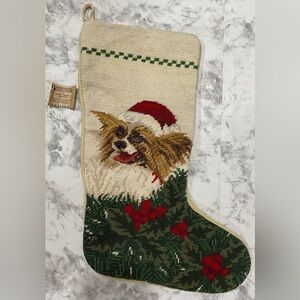 CLAWS COLLECTION Needlepoint Stocking #SK820BR UNION TRADING Christmas READ
